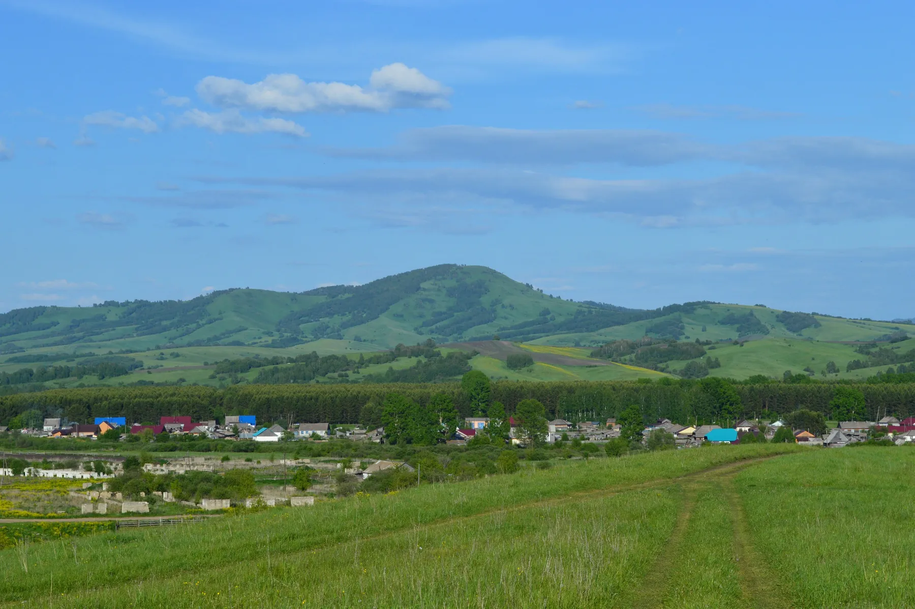 Вид на реку Катунь